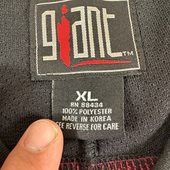 Aerosmith World Tour IX Lives Hockey Jersey XL Giant Red Black White - Picture 7 of 8